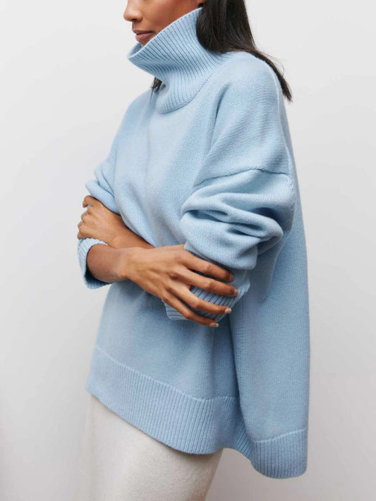 Betty | Women's Oversized Turtleneck Sweater