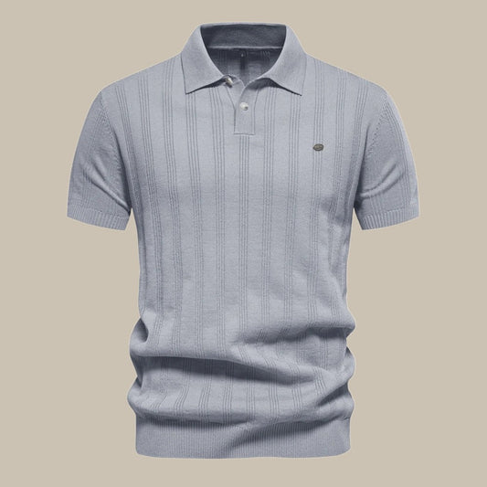 Billy | Men's Vertical Stripe Classic Fit Polo Shirt