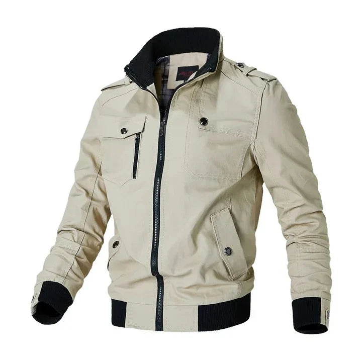 Chris | Men's Full Zip Bomber Jacket