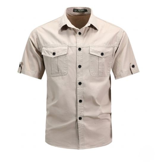 Clinton | Men's Short Sleeve Button-Down Shirt