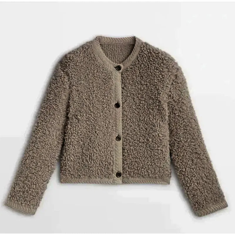 Diane | Women's Button-Front Relaxed Fit Cardigan