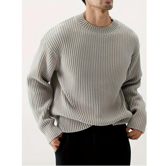 Eli | Men's Crew Neck Oversized Sweater