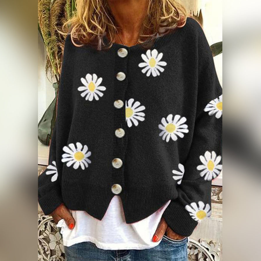 Gail | Women's Oversized Button-Front Cardigan