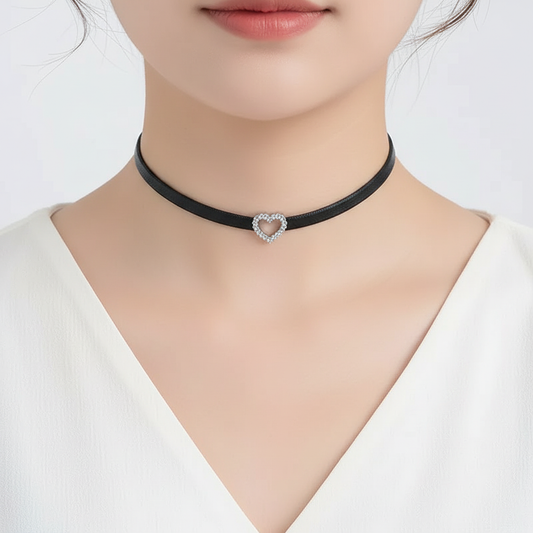 Gothic Style Glamour Choker Necklace