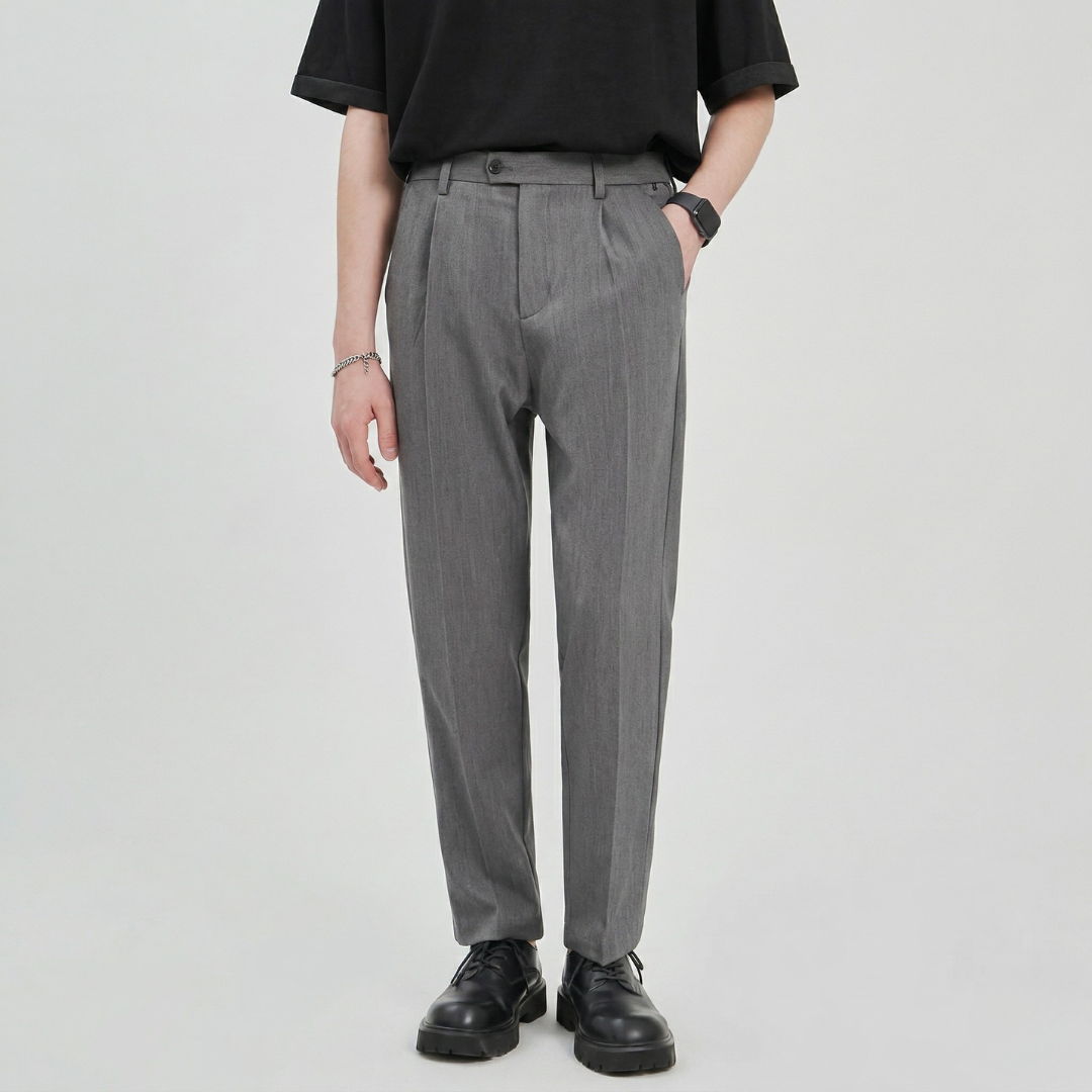 Graham | Men's Pleated Drawstring Pants