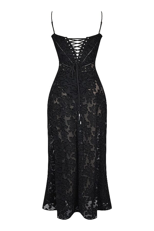 Ivy | Women's Floral Spaghetti Strap Maxi Dress