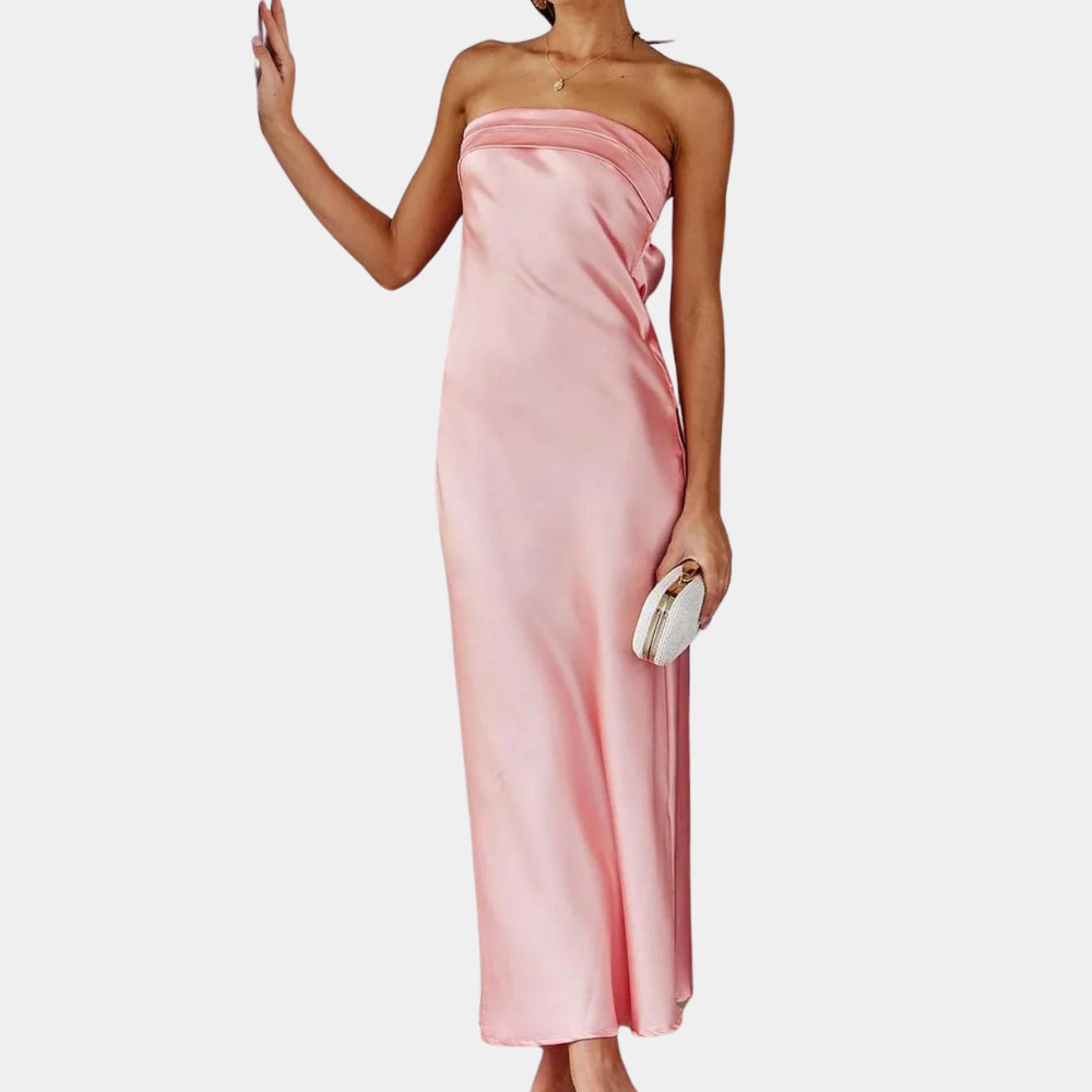 Janine | Women's Strapless Maxi Dress