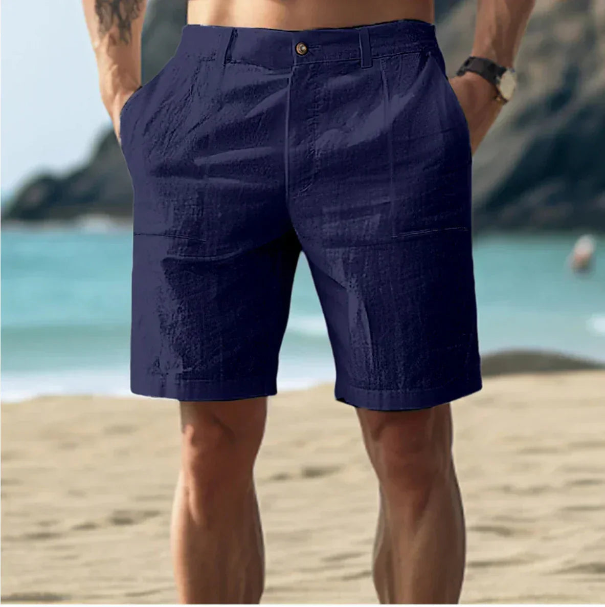 Jonathan | Men's Mid Length Casual Shorts