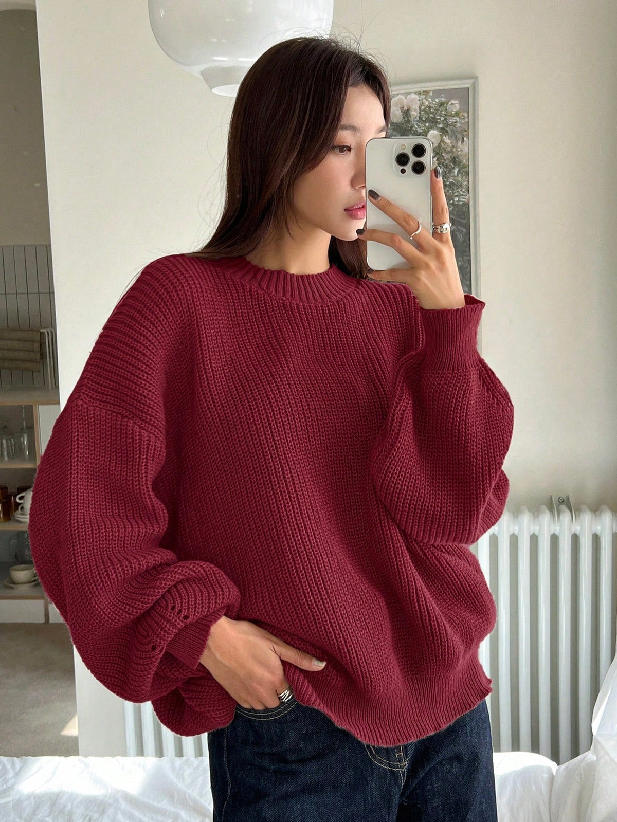 Katherine | Women's Oversized Knit Sweater