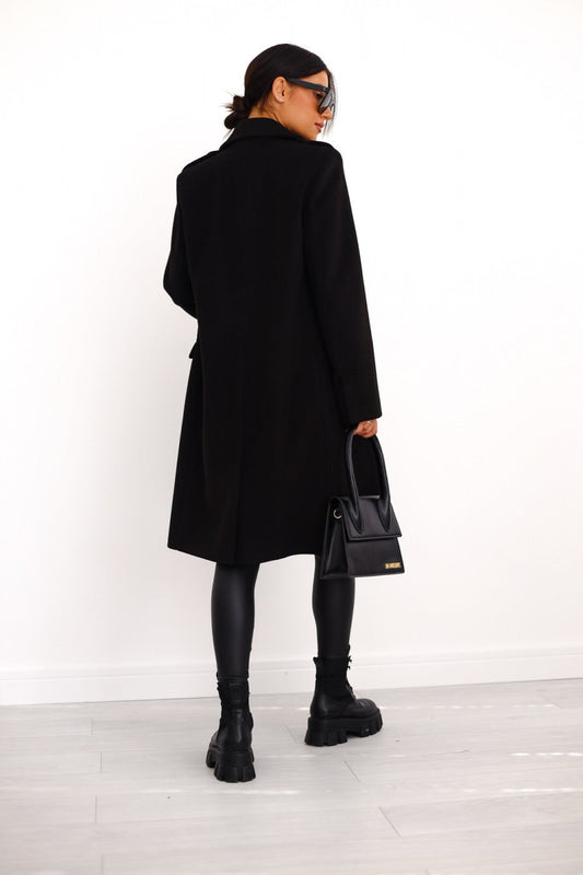 Kendra | Women's Double-Breasted Coat