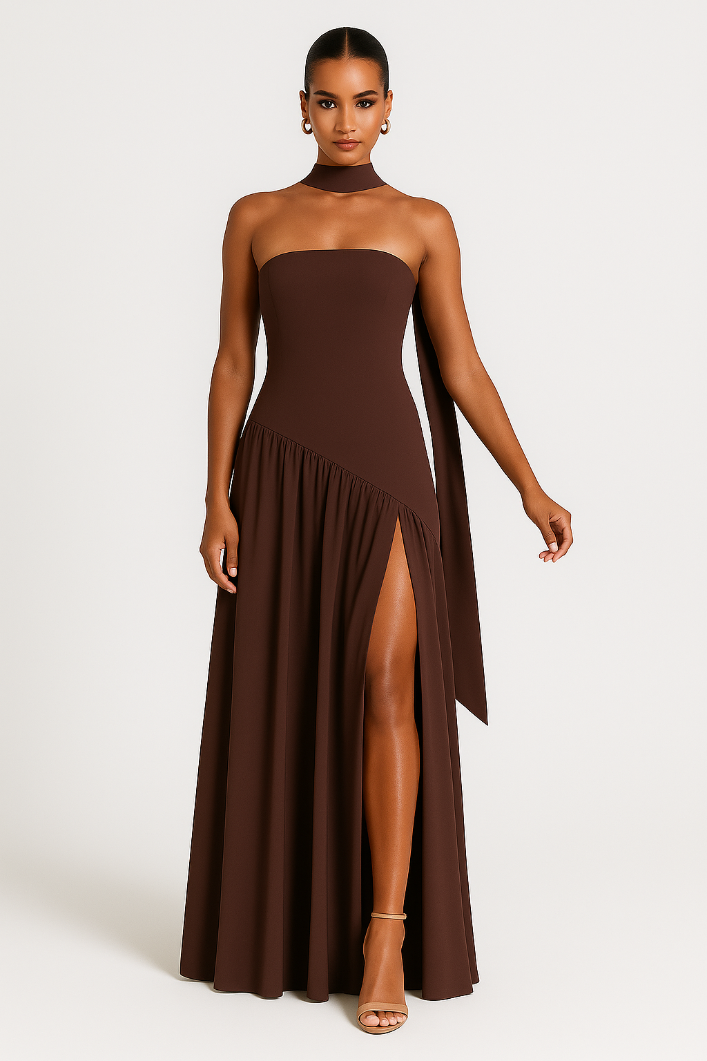 Loretta | Women's Strapless Maxi Dress