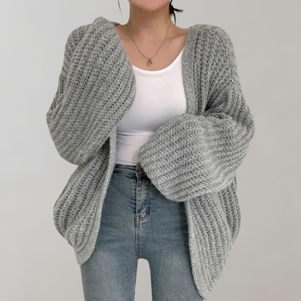 Lydia | Women's Oversized Open Front Cardigan