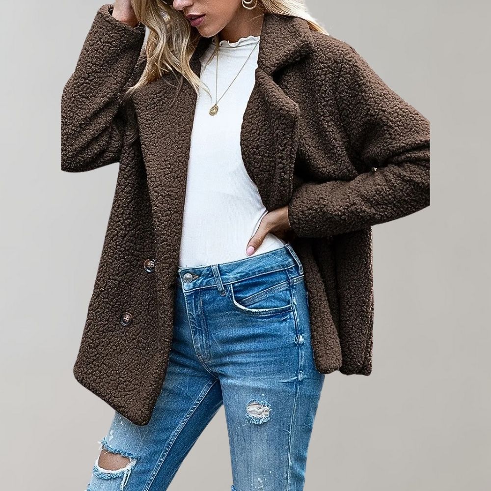 Marcia | Women's Double Breasted Relaxed Fit Jacket