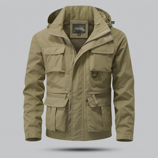 Men's Waterproof Military Tactical Coat - All-Weather Outerwear