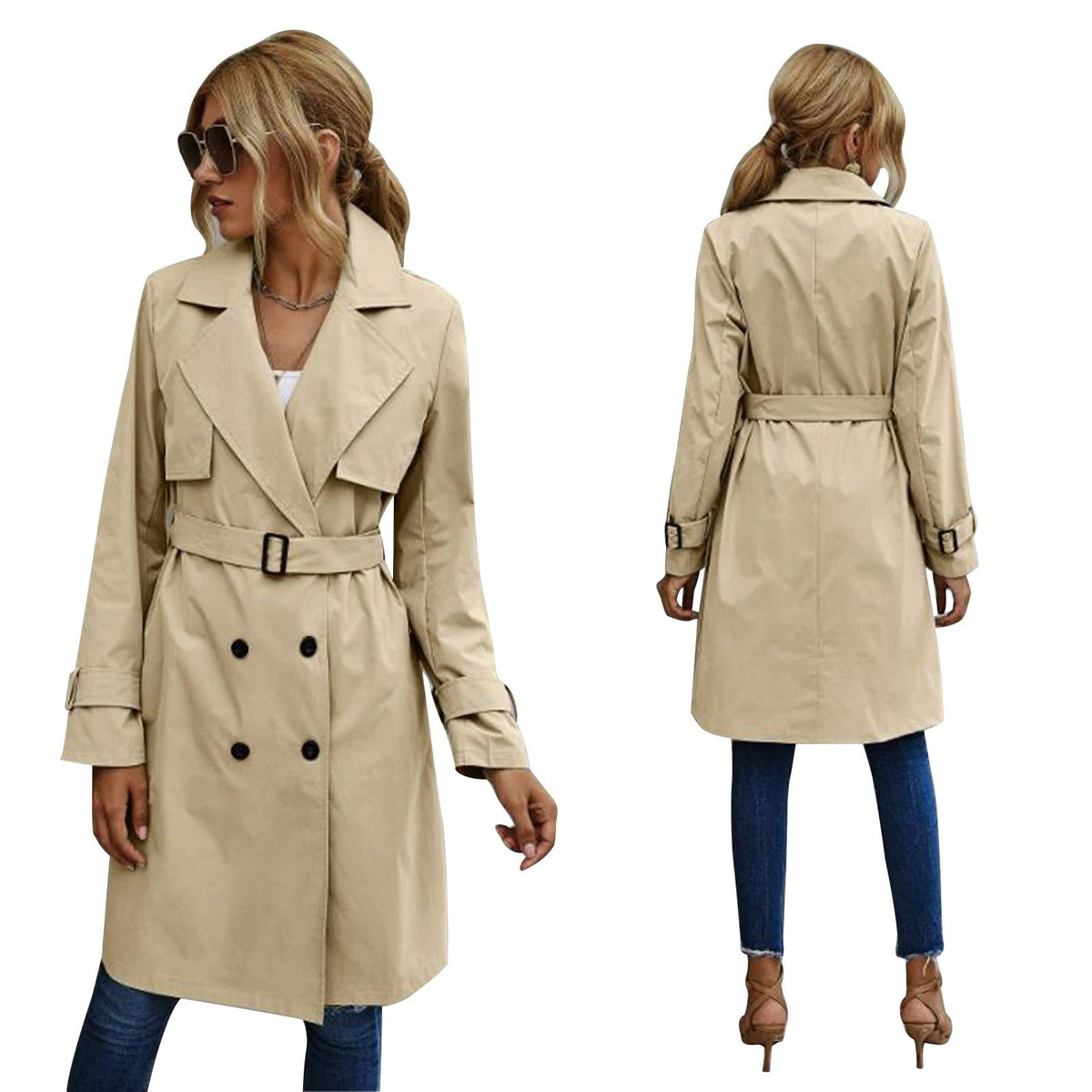 Meredith | Women's Double-Breasted Coat