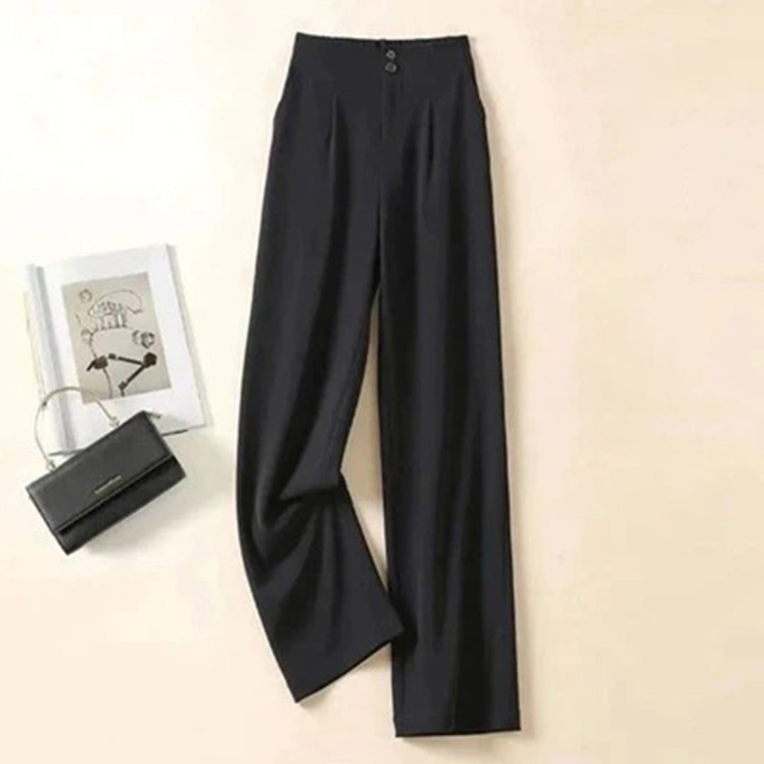 Phyllis | Women's High-Waisted Wide Leg Pants