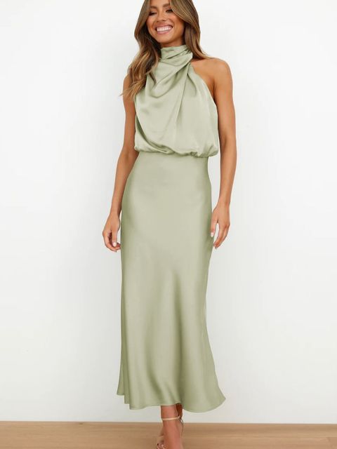Rachel | Women's Sleeveless Bodycon Midi Dress