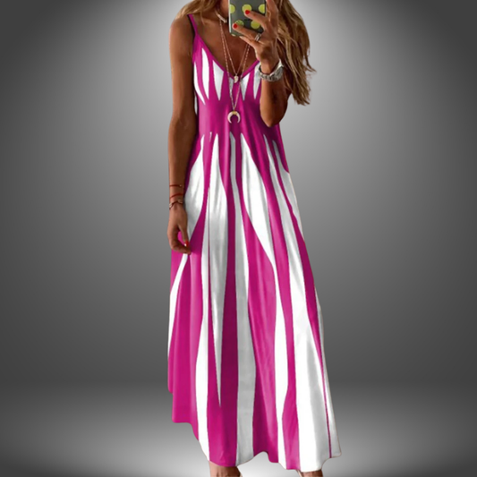 Reese | Women's Sleeveless A-Line Maxi Dress