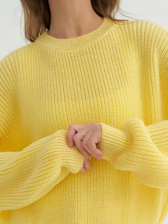 Reese | Women's Textured Long Sleeve Sweater