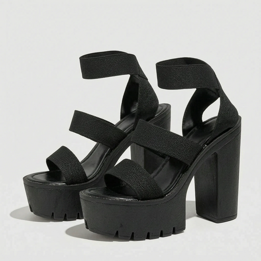 Thick-Sole Platform Sandals