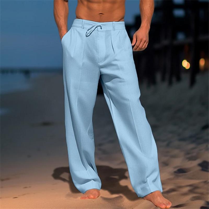 Trey | Men's Wide Leg Pleated Pants