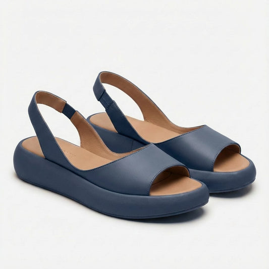 Women's Open-Toe Slingback Platform Sandals