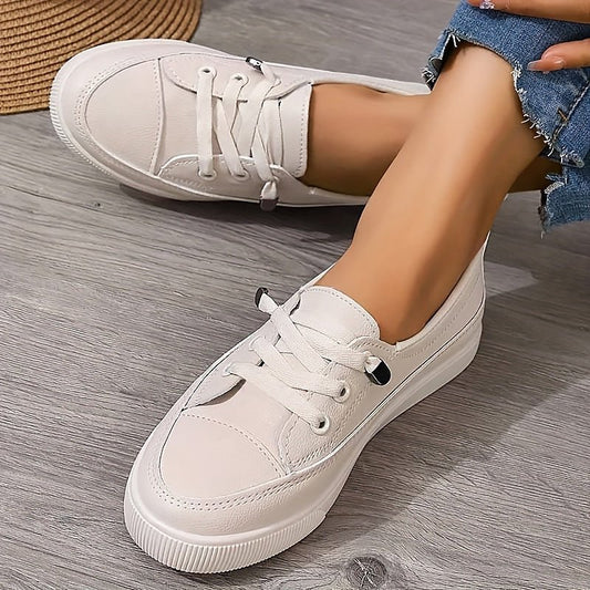 Women's Orthopedic Arch-Support Cushioned Lace-Up Sneakers