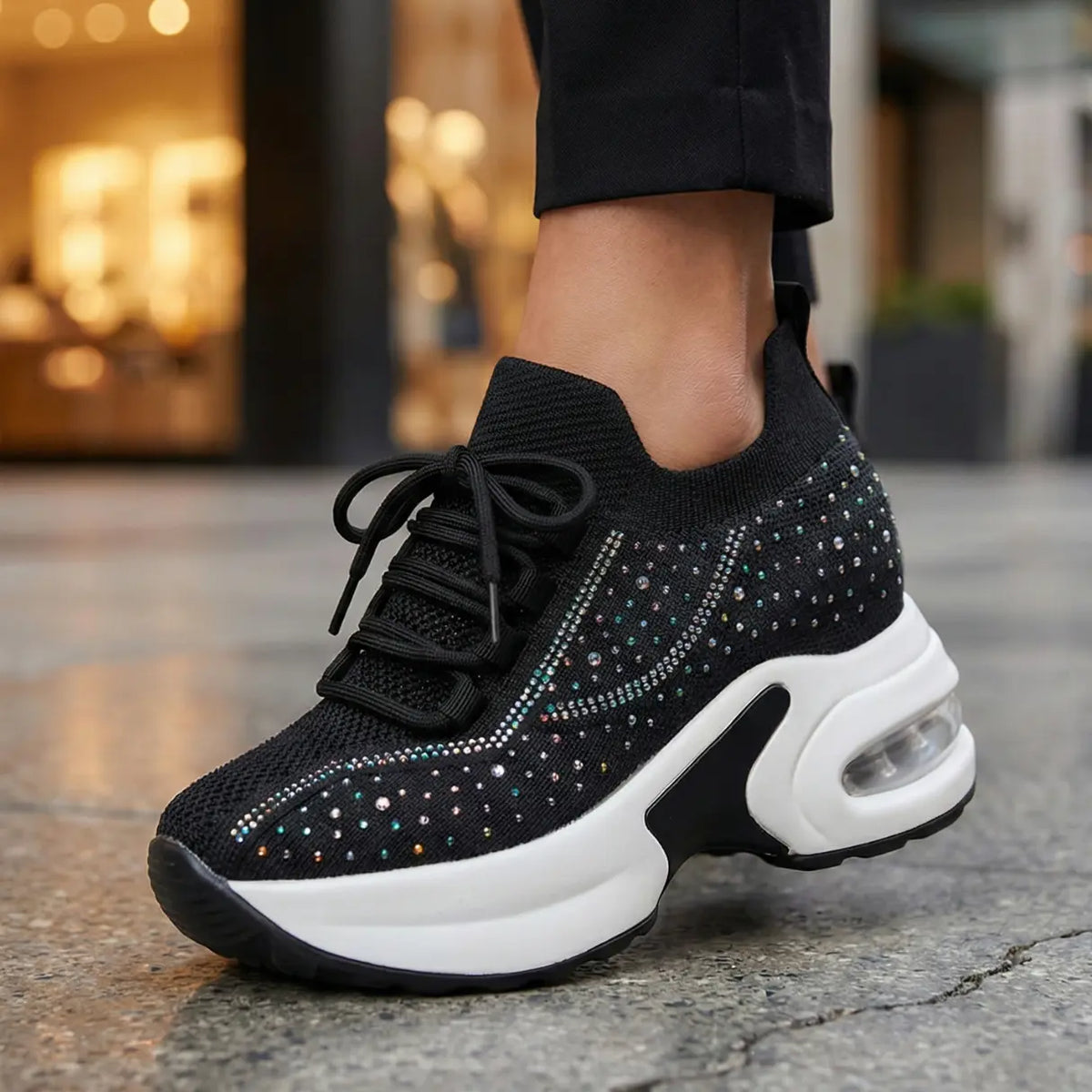 10cm Elevation Sneakers with Invisible Elevation Technology