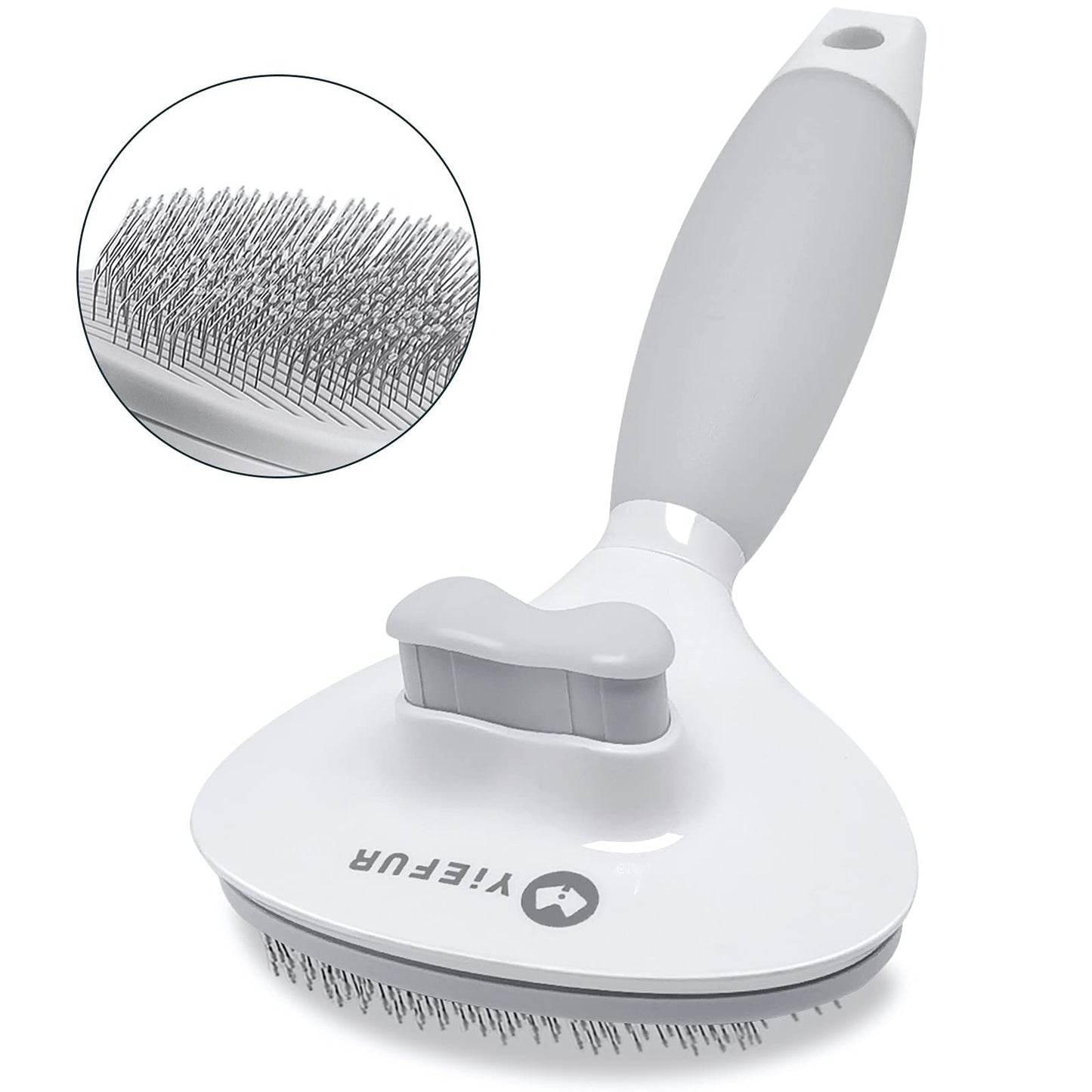 Soft Silicone Self-Cleaning Cat Shedding Brush