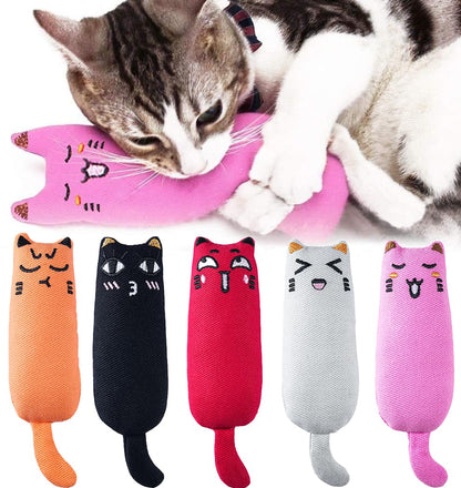 Legendog Catnip Mice — 5Pcs Bite-Resistant Cat Chew Toys