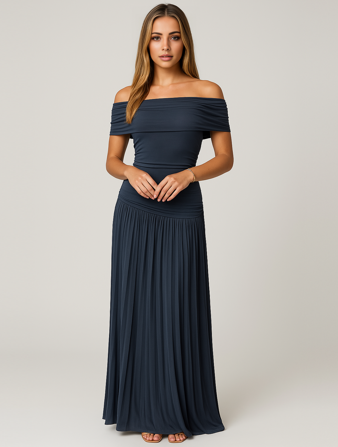 Amy | Women's Off-Shoulder Maxi Dress