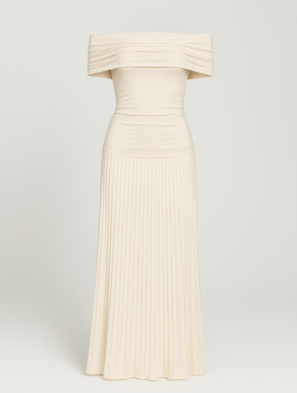 Amy | Women's Off-Shoulder Maxi Dress