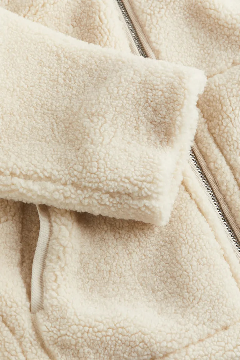 Ann | Women's Teddy Zip-Up Coat