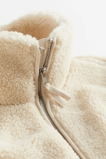 Ann | Women's Teddy Zip-Up Coat