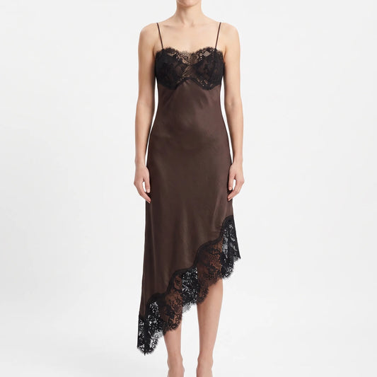 Asymmetrical Evening Dress