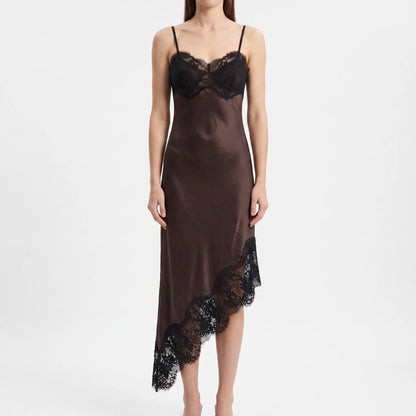 Asymmetrical Evening Dress