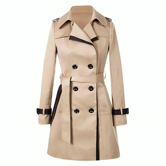 Autumn | Women's Belted Double-Breasted Trench Coat