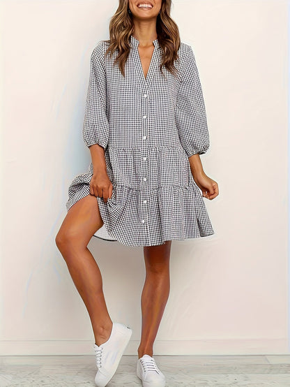 Autumn | Women's Button-Down Mini Dress