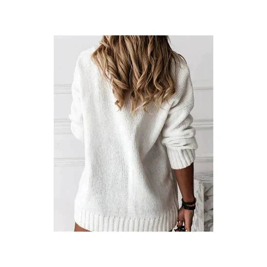 Ava | Women's Relaxed Fit V-Neck Sweater