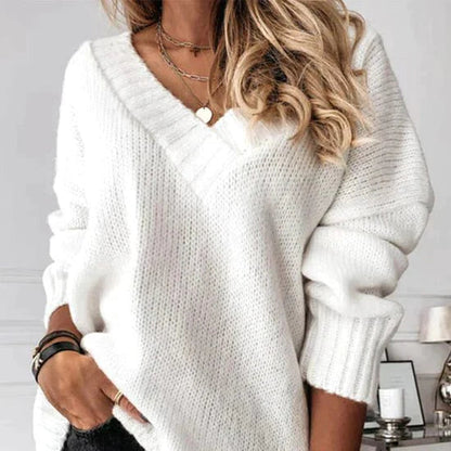 Ava | Women's Relaxed Fit V-Neck Sweater