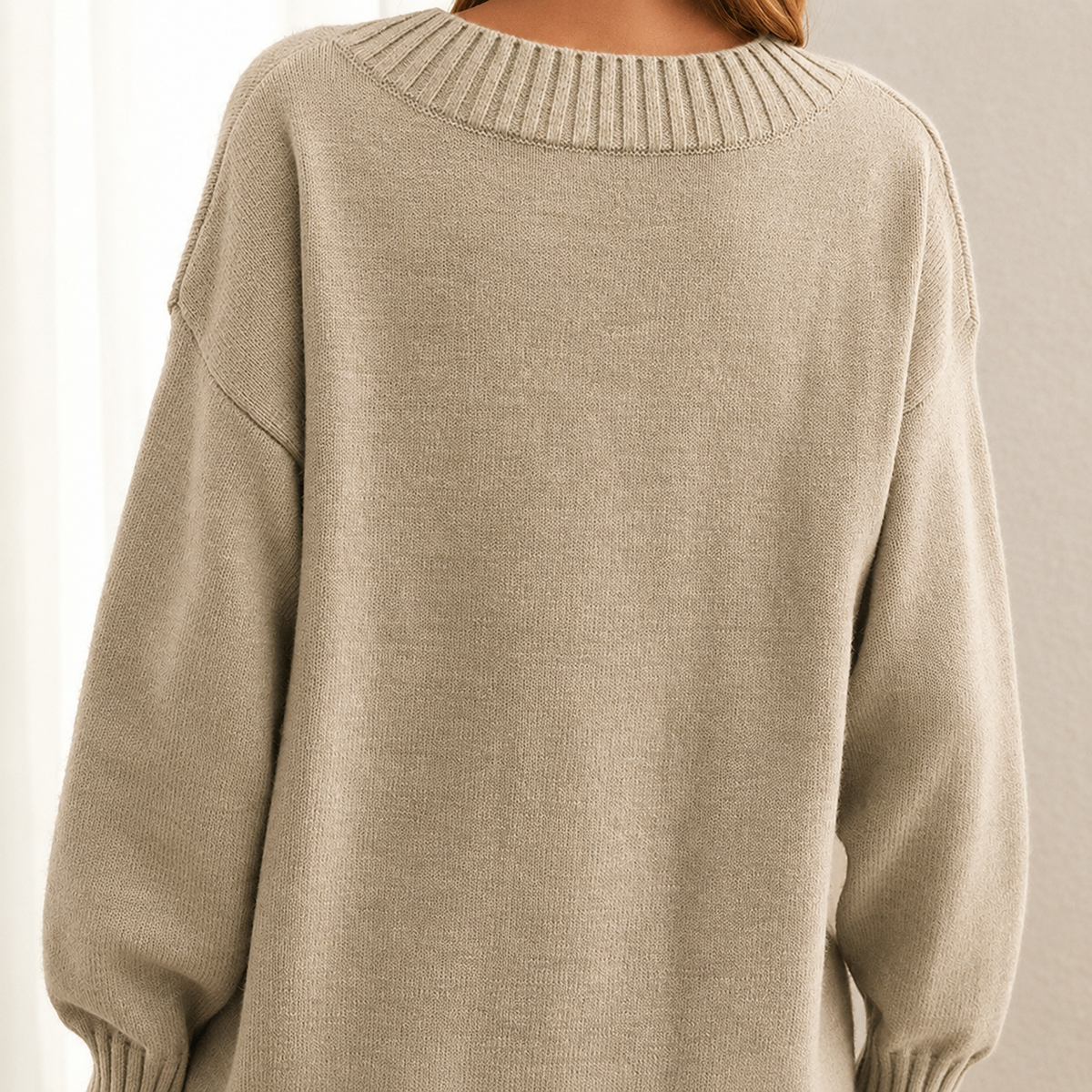 Ava | Women's Relaxed Fit V-Neck Sweater