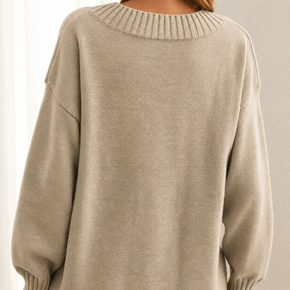 Ava | Women's Relaxed Fit V-Neck Sweater