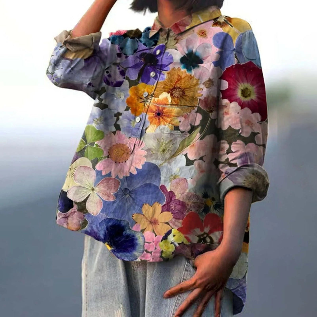 Bailey | Women's Oversized Button-Down Shirt