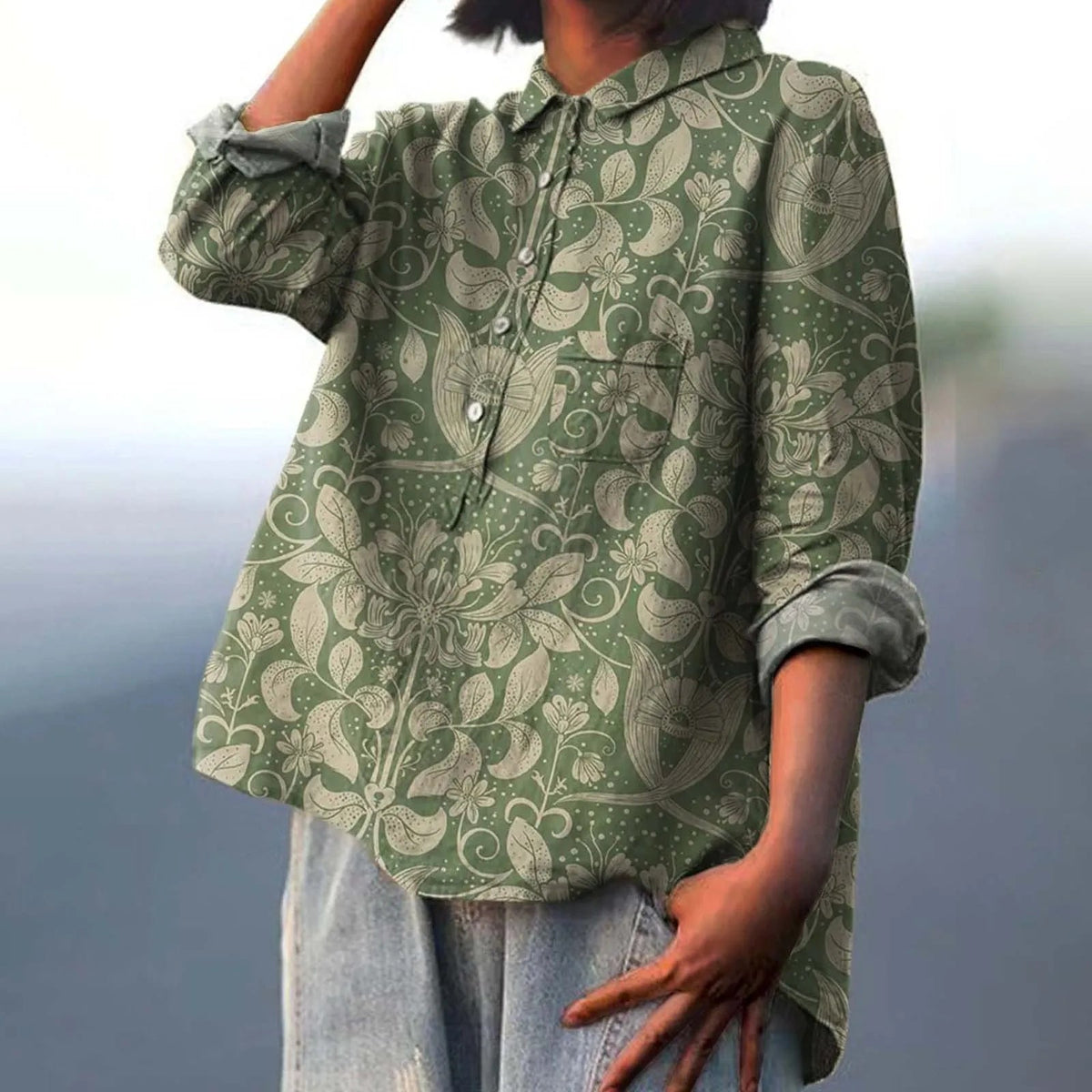 Bailey | Women's Oversized Button-Down Shirt