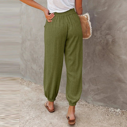 Barbara | Women's Elastic Waist Jogger Pants