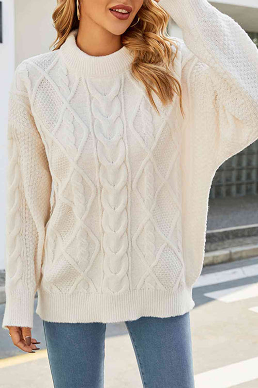 Barbara | Women's Oversized Cable Knit Sweater