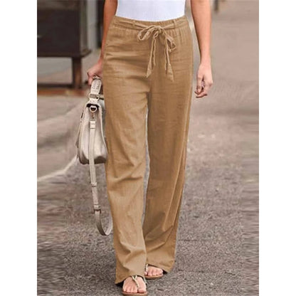 Barbara | Women's Wide Leg High Waisted Pants