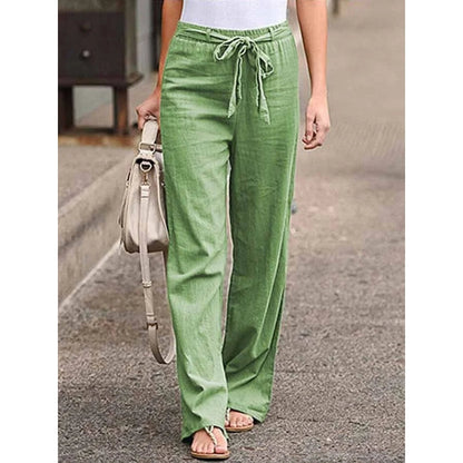 Barbara | Women's Wide Leg High Waisted Pants