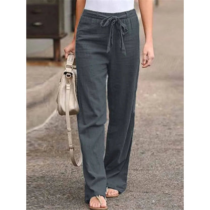 Barbara | Women's Wide Leg High Waisted Pants