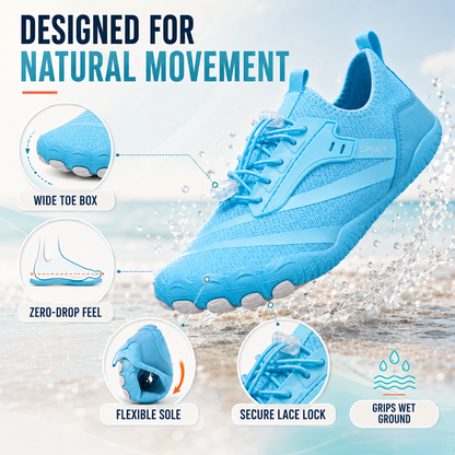 Barefoot Water Shoes | Quick-Dry Non-Slip Beach Shoes